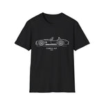 427 Cobra Roadster Shirt 1965 | Vintage Classic American Sports Car Retro Line Art Graphic T-Shirt
