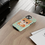 Shiba Inu Kawaii Chibi Smile Pet Dog Art Tough Phone Case