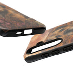 Border Terrier Earthy Watercolor Art Tough Phone Case