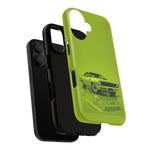 Green Cuda Muscle Car phone case for Gear Heads