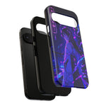 Neon Shrine Maiden phone case | Tough Case, anime vaporwave