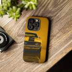 Classic Camaro SS Phone Case, Yellow 69 Muscle Car Cover, Gift for Guys