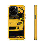 S2000 Spa Yellow Retro 90s JDM Car Tough Phone Case