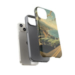 Vintage Olds 442 Convertible Coastal Drive phone case