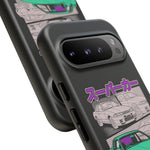 R32 Skyline GT-R Manga Style JDM Tough Phone Case Cover Gift