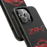 Red ZR1 C8 Phone Case for Chevy Fans, Tough Cover