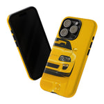 Yellow Supra Phone Case, MK4 90s JDM Legend Tough Protective Cover for Men