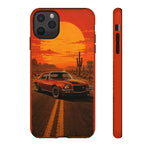 Camaro Z28 Desert Highway Sunset Phone Case Tough Case