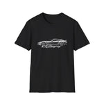 C7 Stingray Sports Car T-Shirt | Classic Corvette Illustration