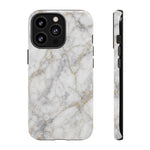 White Marble Pattern Phone Case | Tough Cover