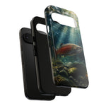 Salmon River Fishing Phone Case, Sunlit Current Cover