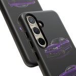 Purple R33 Skyline GTR JDM Sports Car Phone Case Tough Multi View