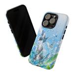Copy of Silver Butterflies Tough Case | Blue Sky Water Droplets Phone Cover