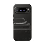 Black Charger RT Phone Case, 68 Classic Muscle Car Cover, Mens Gift