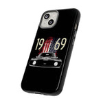 1969 Camaro SS American Flag Tough Phone Case Cover Gift Art