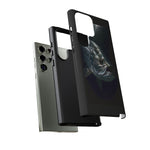 Tarpon Fishing Phone Case, Saltwater Portrait Black Cover, Gift
