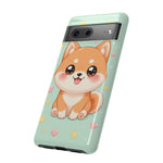 Shiba Inu Kawaii Chibi Smile Pet Dog Art Tough Phone Case