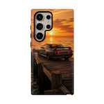 Sunset Skyline R32 on Pier phone case | Tough Covers