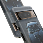 1969 Camaro SS Black Overhead Tough Phone Case Cover Gift Art