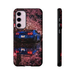 R35 GT-R Cherry Blossom Night Tough Phone Case - Wet Reflection