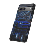 Skyline GT-R R34 Bayside Blue Tokyo Night Art Tough Phone Case