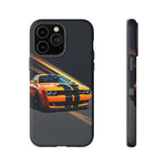 Challenger Widebody Orange Muscle Art Tough Phone Case