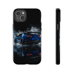 Camaro ZL1 Phone Case, Blue Track Smoke Studio Cover