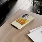 Nashville Retro Stack phone case | Tough Cover