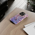 Cherub Cloud Throne Phone Case, Pastel Marble 3D Render Cover