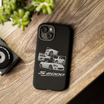 White S2000 Roadster Collage JDM Tough Phone Case Cover Gift