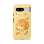 Orange Tabby Loaf Kawaii Chibi Pet Cat Art Tough Phone Case