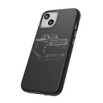 1959 Chevy Impala illustration Tough Case | Retro Classic Car Phone Cover