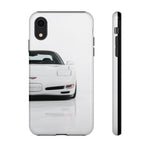 White C5 Z06 Front View phone case | Tough Cover
