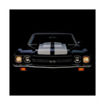 1970 Chevy Chevelle SS Poster Classic Muscle Car Wall Art Print Vintage Retro