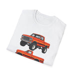 Orange 1979 F150 T-Shirt | Classic Pickup Truck Illustration