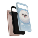 Samoyed Kawaii Snowball Chibi Art Tough Phone Case