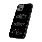 Black Silverado Classic Pickup Tough Phone Case for Chevy Truck Fans