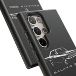 Vintage Galaxie 500 Phone Case | Classic Car Illustration, Black