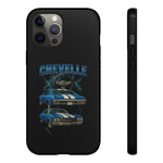 1970 Chevelle SS Blue Lightning Tough Phone Case Cover
