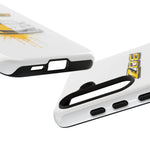 Z06 Corvette Phone Case, Yellow Sketch Reveal Chrome Cover