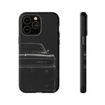 Black Charger RT Phone Case, 68 Classic Muscle Car Cover, Mens Gift