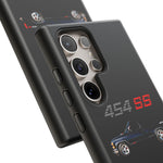 Chevy 1500 454 SS Sport Truck Phone Case Featuring Pickup Side Profile