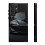 Black S2000 Low-Key Minimal Tough Phone Case for JDM Fans
