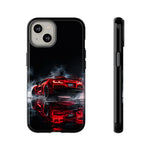 Z06 C8 Phone Case, Red Smoke Studio Reflection Cover