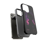 Melancholy Data Poster Phone Case, Glitch Anime Sky Tough Cover