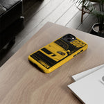 S2000 Spa Yellow Retro 90s JDM Car Tough Phone Case