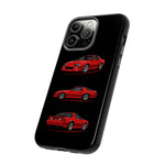 Z28 Red Triview Phone Case Classic Car Illustration