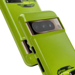 Green Cuda Muscle Car phone case for Gear Heads