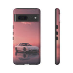 White FD RX-7 Blush Pink Sky Tough Case