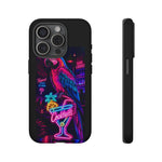 Neon Parrot Cocktails phone case | Tough Cases